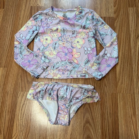 Oshkosh b'gosh 2 piece girls baithing suit‎ - Picture 1 of 7